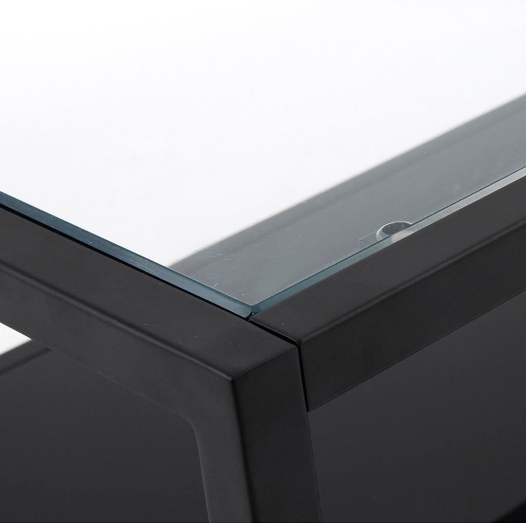 salontafel glas laforma zwart laforma salontafel blackhill glas en staal zwart 110 x 60 salontafel glas laforma zwart laforma salontafel blackhill glas en staal zwart 110 x 60